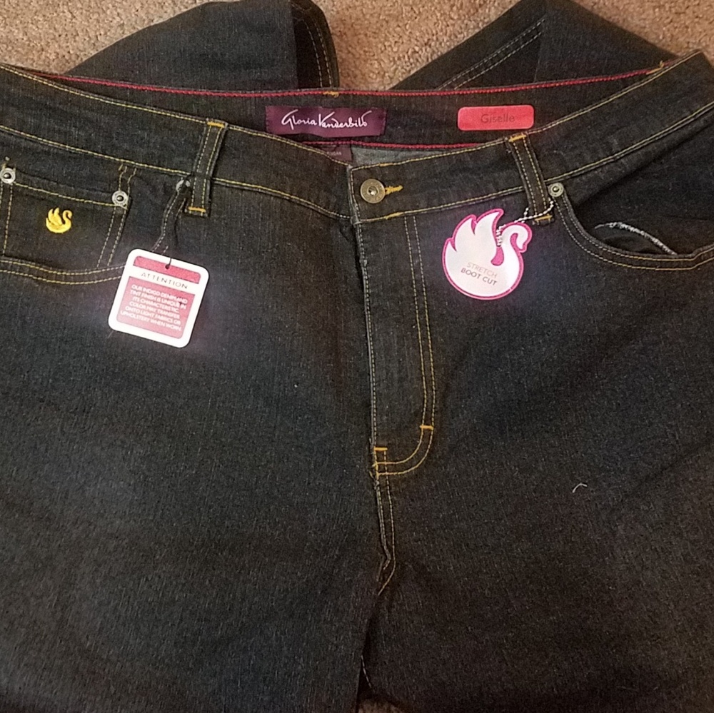 Dark indigo wash jeans